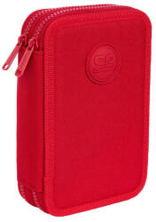 COOLPACK - Jumper 2 felszerelt 2 emeletes tolltartó - RPet Red (F066642) (F066642)