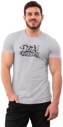 D&B Férfi/Unisex Póló ZN00006 Ozzy Szürke-Méret S
