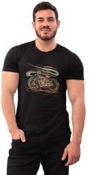 D&B Férfi/Unisex Póló ST00165 Bike Fekete-Méret 2XL (ST00165BikeBlack2XL)