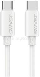 USAMS iPhone 14 Plus / 14 Pro Max / 14 Pro USAMS U98 adatkábel Type-C - lightning, 100cm, FEHÉR (SJ788USB02) (SJ788USB02)