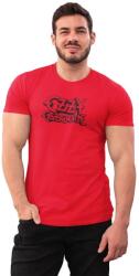 D&B Férfi/Unisex Póló ZN00006 Ozzy Piros-Méret XL (ZN00006OzzyPirosXL)
