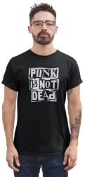 D&B Férfi/Unisex Póló ZN00004 Punk Is Not Dead Fekete-Méret L (ZN00004PunkIsNotDeadFeketeL)