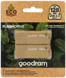 GOODRAM Eco Friendly 128GB USB 3.2 2-Pack (UME3-1280EFR11-2P) Memory stick
