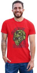 D&B Férfi/Unisex Póló ST00113 Believe Piros-Méret 2XL (ST00113BelievePiros2XL)