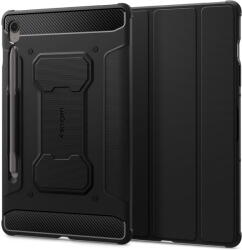Spigen Rugged Armor Pro tablet tok Samsung Galaxy Tab S10 FE / Tab S9-hez, fekete (ACS09380)