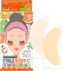 Look At Me Revitalizáló és ragyogást adó hidrogél tapaszok C-vitaminnal, 5 pár, Look At Me