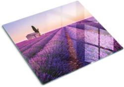 tulup Üveg vágódeszka, Tulup, Levendula provence, Lila, 60x52 cm, 010010520040000034988 (010010520040000034988)