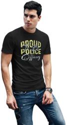 D&B Férfi/Unisex Póló ST00071 Police Fekete-Méret M (ST00071PoliceFeketeM)