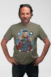D&B Férfi Unisex Póló PC00010 Doctor Strange Katonai zöld-Méret S (PC00010DoctorStrangeMilitaryS)