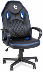 Bemada Gamer szék karfával - fekete / kék - 71 x 53 cm / 53 x 47 cm (GLO-BMD1116BL)