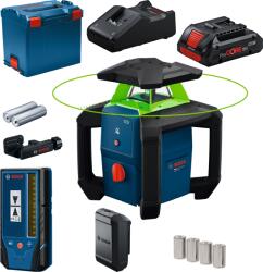 Bosch GRL 18V-3-31 G Nivelă laser rotativă cu laser verde orizontal (300 m) + L-Boxx (0601061G00)