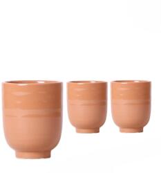  Kerámiakaspó "Glazed Cognac" cserép Ø kb. 9 cm