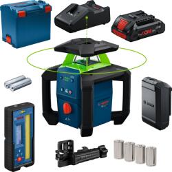 Bosch GRL 18V-4-34 CVG Nivelă laser rotativă cu laser verde orizontal/vertical (400 m) + L-Boxx (0601061H00)