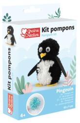GRAINE CREATIVE GRAINE CREATIVE Set creativ pompom Pinguin (GCR440021)
