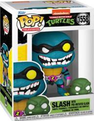Funko & Buddy: TMNT S4 - Slash & Pre-mutated, țestoasa Slash Figurina
