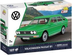 COBI Set de Construit Cobi Volkswagen Passat B1 107 piese verde 1: 35 125x55x45mm (cobi-24644)