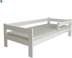 Komforttéka Ala fenyő gyerekágy fehér 80x160 + habmatrac