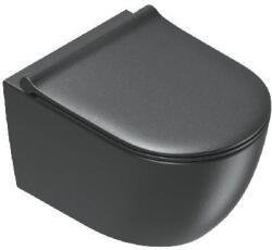 CATALANO Sfera vas wc agăţat fără margine negru lucios 0511700022 (0511700022)