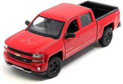 Welly Model de colecție Welly Modern: Automobile - Chevrolet Silverado, roșu, 2017 (WEL24083R)