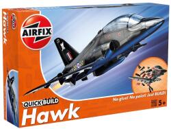 Airfix Model de asamblat Airfix Militar: Avioane - Avion de antrenament britanic BAE Hawk (Quick Build) (AIRJ6003)