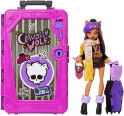 Monster High Monster High, Secretele fantomelor, Seria 8, Vacanta fantomatica, Clawdeen Wolf, papusa si accesorii, set de joaca Papusa