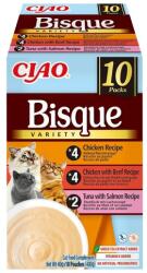 Inaba Foods Cat Ciao Bisque Variety 10x40g Krémleves válogatás macskáknak