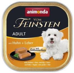 Animonda Vom Feinsten Gourmet centre Adult csirkével és májjal 150g kutyatáp