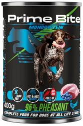 GAME DOG Prime Bite Fácán áfonyával 400g nedves táplálék kutyák számára minden életkorban