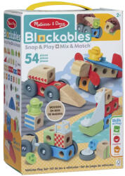 Melissa & Doug Blockables: Járművek fa építőjáték - Melissa & Doug (6074902)