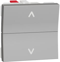 Schneider Electric Intrerupator jaluzele revenire 6A 2M Noua Unica aluminiu NU320730 (NU320730)