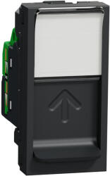 Schneider Electric Priza RJ45 CAT6 FTP 1M Schneider Noua Unica antracit NU344754 (NU344754)