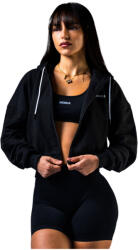 Nebbia Hanorac pentru femei Power Her ed Zip Hoodie 895 Black L
