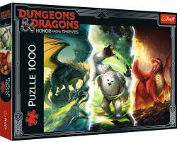Trefl PUZZLE TREFL 1000 DUNGEONS DRAGONS LEGENDERE MISTERIOASE (VIVA-10763) Puzzle