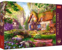 Trefl PUZZLE TREFL 1000 PREMIUM PLUS TEA TIME CASUTA DIN PADURE (VIVA-10804) Puzzle