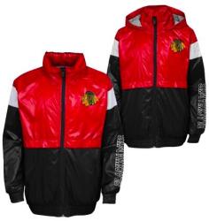 Outerstuff Jachetă pentru băieți GOAL LINE STANCE FZ WINDBREAKE CHICAGO BLACKHAWKS XL