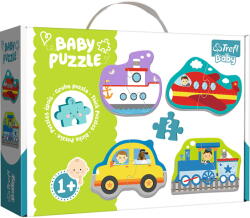 Trefl PUZZLE TREFL BABY CLASIC VEHICULE PENTRU TRANSPORT 8 PIESE (VIVA-36075) Puzzle
