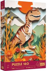 Trefl PUZZLE TREFL 160 PAPER ART 3D DINOZAUR (VIVA-40048) Puzzle