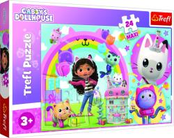 Trefl PUZZLE TREFL 24 MAXI GABBYS DOLLHOUSE CASA LUI GABBY (VIVA-14353) Puzzle