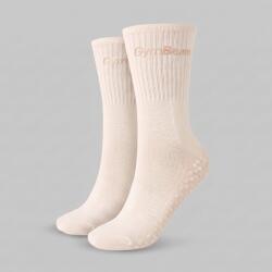 GymBeam Чорапи за пилатес Beige S