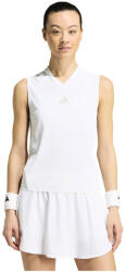 adidas Maiou pentru femei Climacool Tennis Match Tank Pro White S