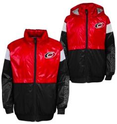 Outerstuff Jachetă pentru băieți GOAL LINE STANCE FZ WINDBREAKE CAROLINA HURRICANES L