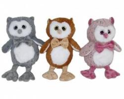 SUN-DAY Mascot Owl 25cm 4 colors 157782 mix price for 1 piece