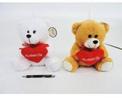SUN-DAY Teddy bear with a heart 24cm MIX