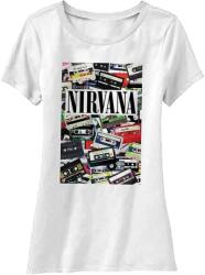 Nirvana Cassettes White S Női Ing (NIRVTS10LW01)