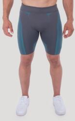GymBeam OG1 varrásmentes rövidnadrág Grey/Blue XXL