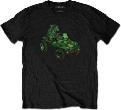 Gorillaz Group Green Geep (Back Print) Black M Ing (GORTS02MB02)