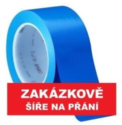 3M 471 Bandă adezivă PVC pentru marcare, rezistent la abraziune, albastru 9 mm x 33 m (7100049359)