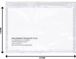 Office Products Courier envelope/cling OFFICE PRODUCTS, C6, 500pcs, transparent