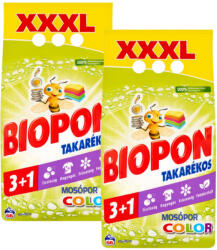 Biopon Color 3+1 mosópor 2x3, 96 kg (132 mosás)
