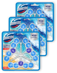 Domestos Power5 WC frissítő blokk, Ocean (3x3x50 g)